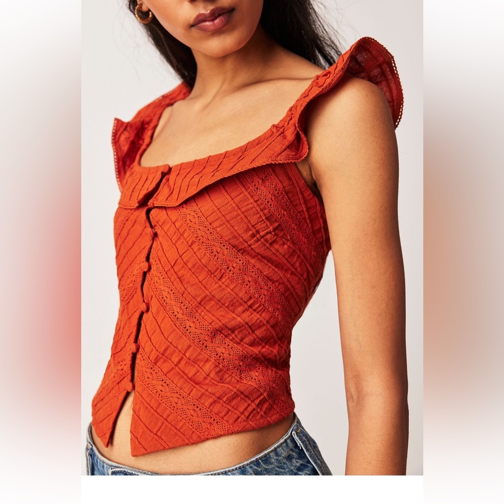 ✨Free People Riviera Lace Tank XS✨